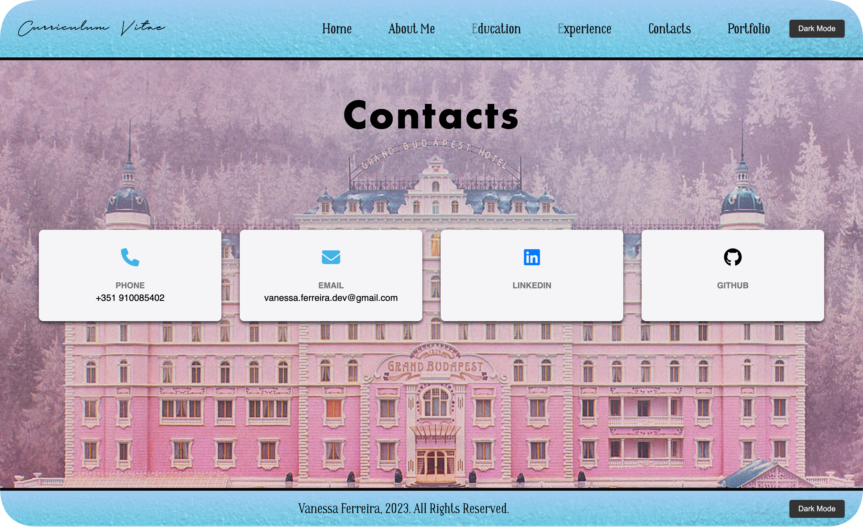 CV contacts