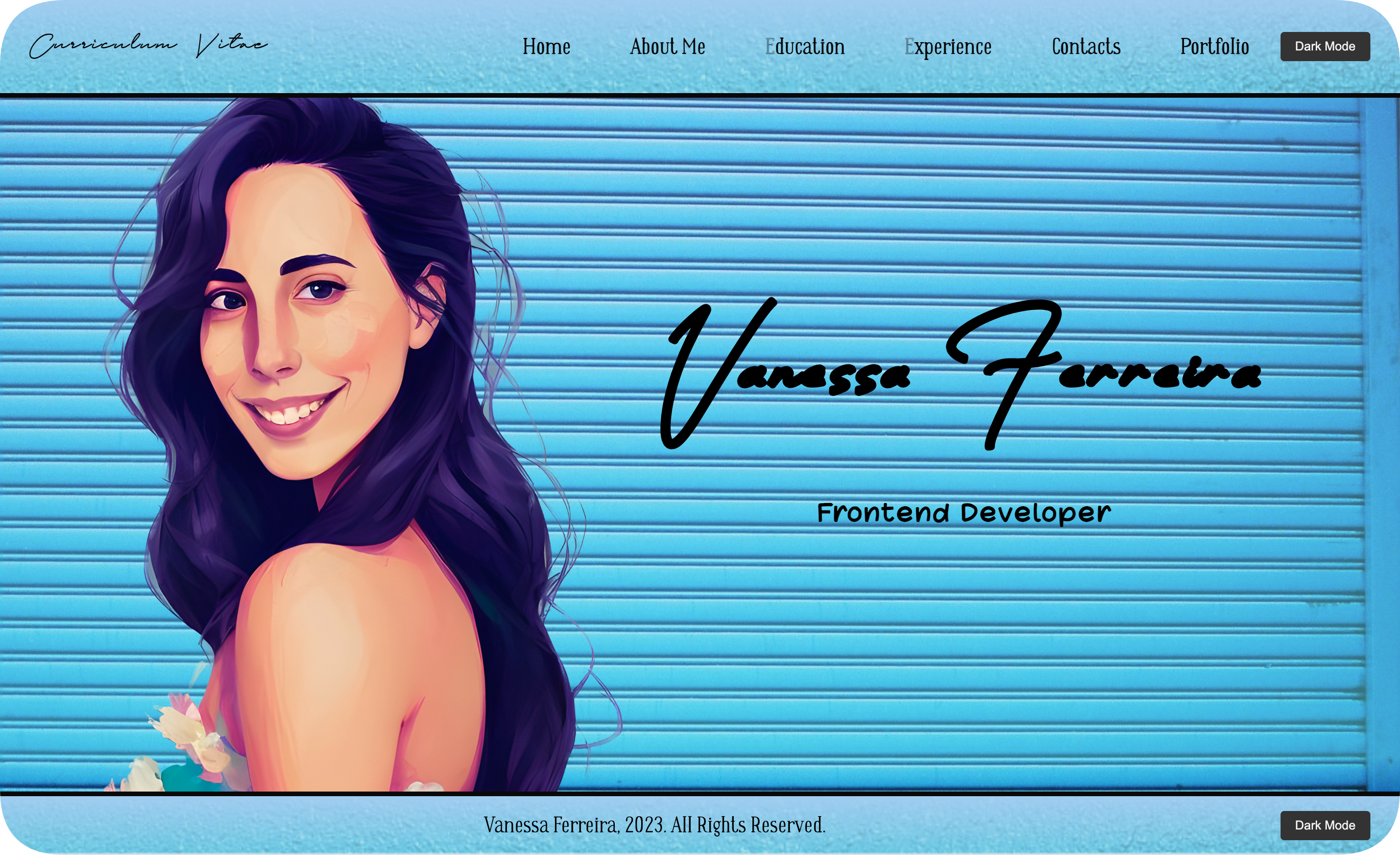 CV homepage